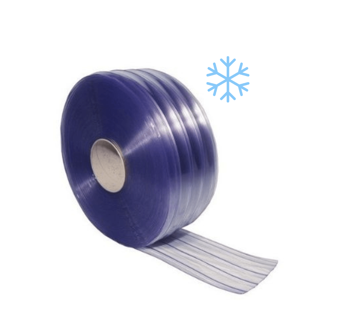 PVC juosta 2x200 mm šalčiui atspari rifliuota