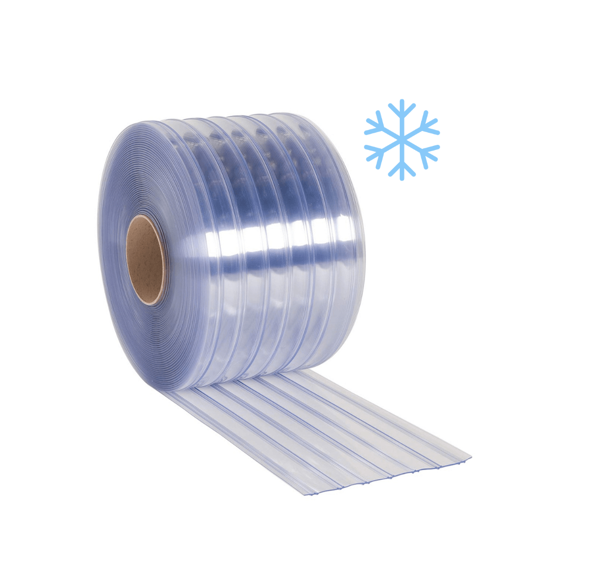 PVC juosta 3x300 mm šalčiui atspari rifliuota