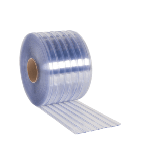 PVC juosta 4x400 mm. Standartinė rifliuota